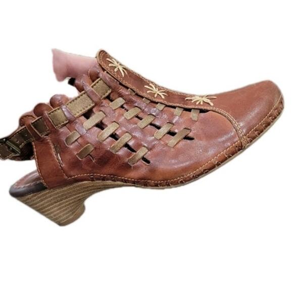 PIKOLINOS Brown Woven Sandals - Picture 6 of 8